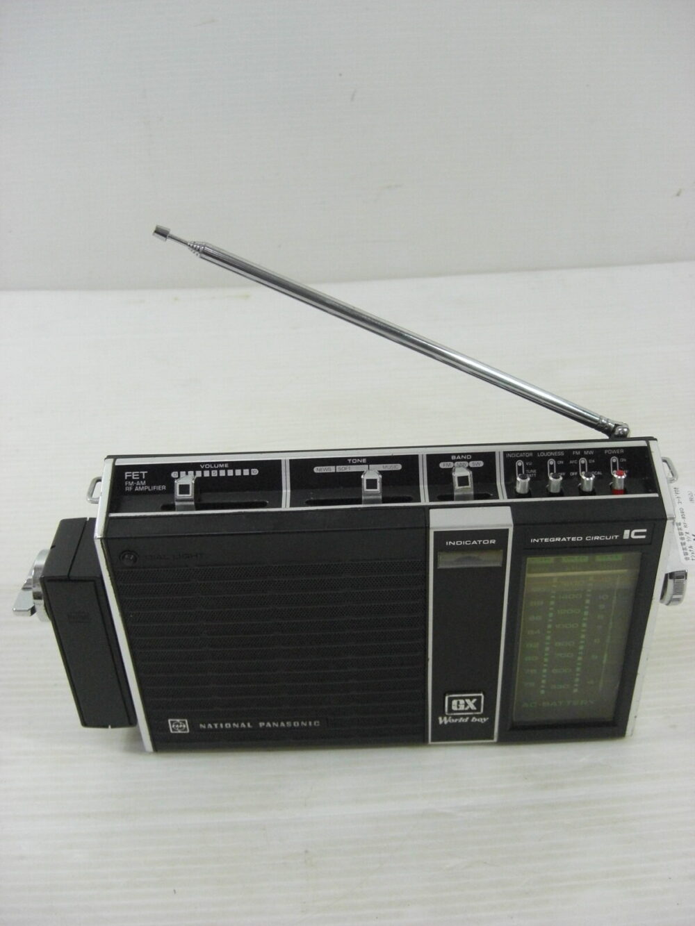(2026.02.11買取)ナショナル ワールドボーイラジオ RF-858D